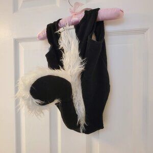Infant skunk costume